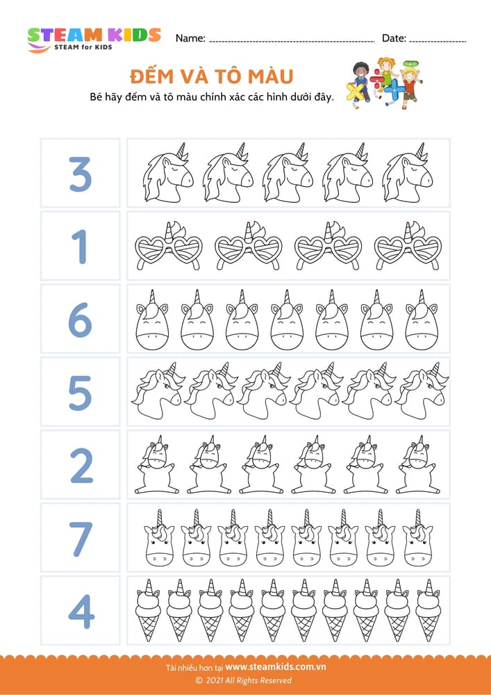 Đếm các hình học - B1