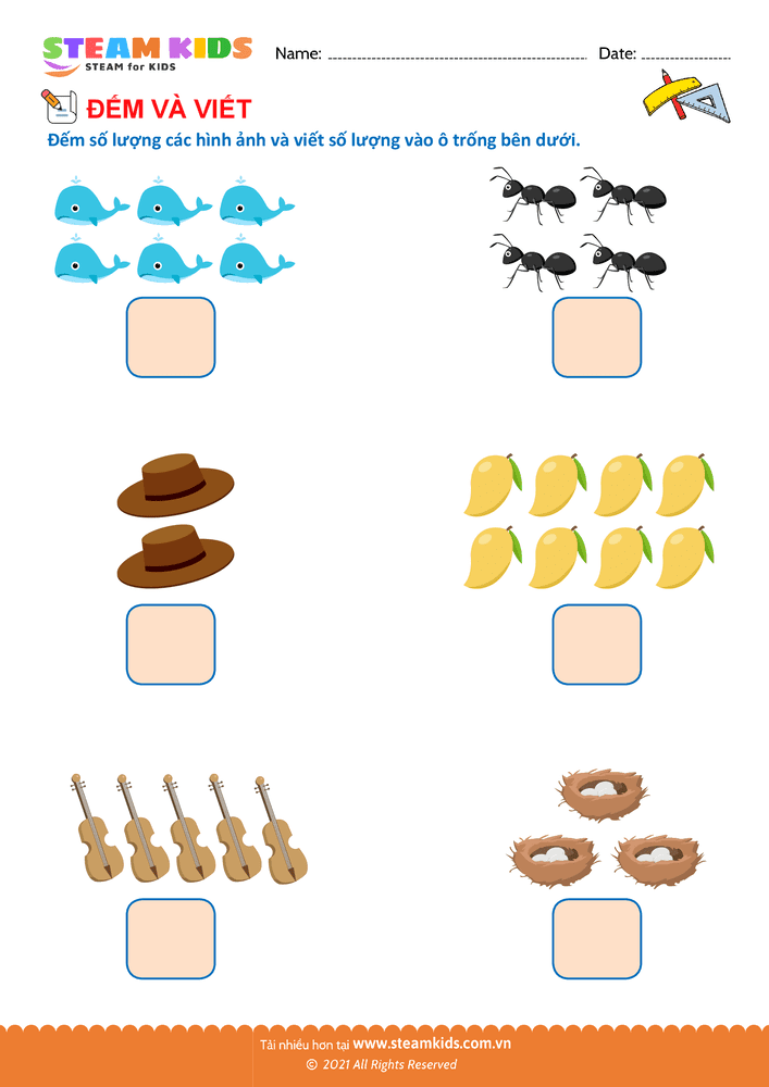 Tập viết chữ số - B37