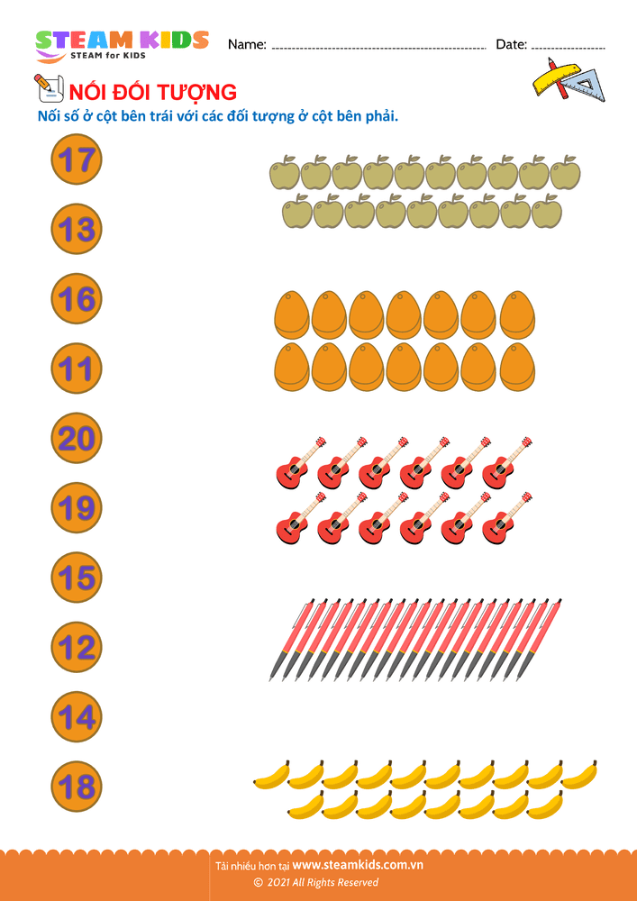 Nối các dấu chấm - B20