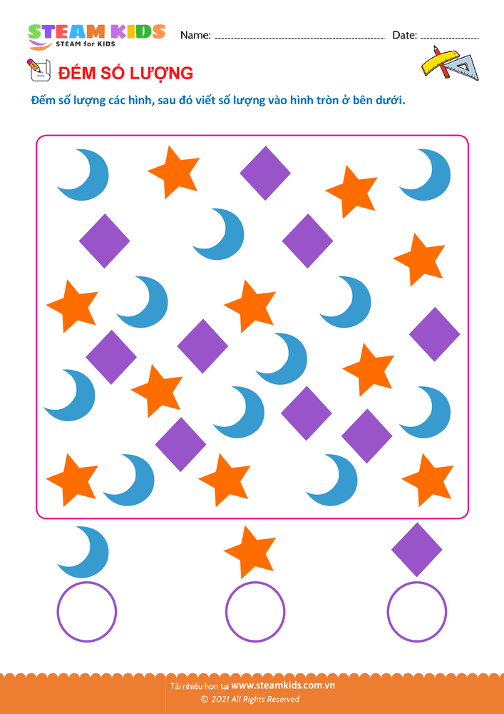 Đếm các hình học - B1