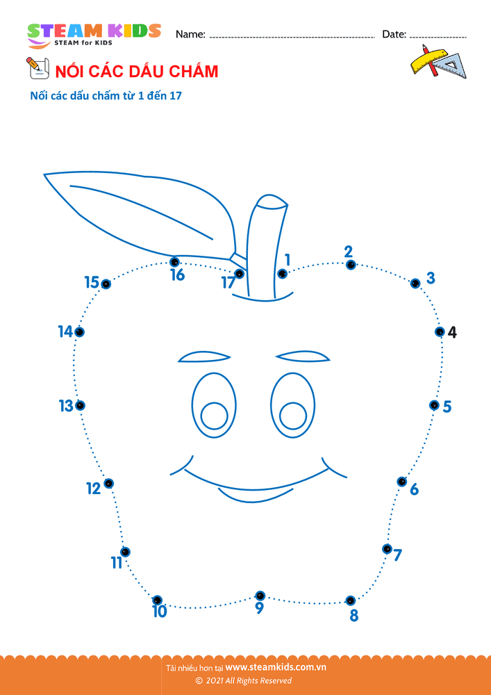 Nối các dấu chấm - B20
