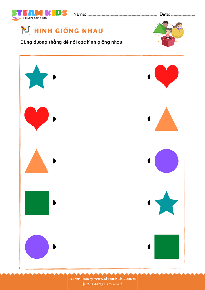 Hoàn thành các hình - B2