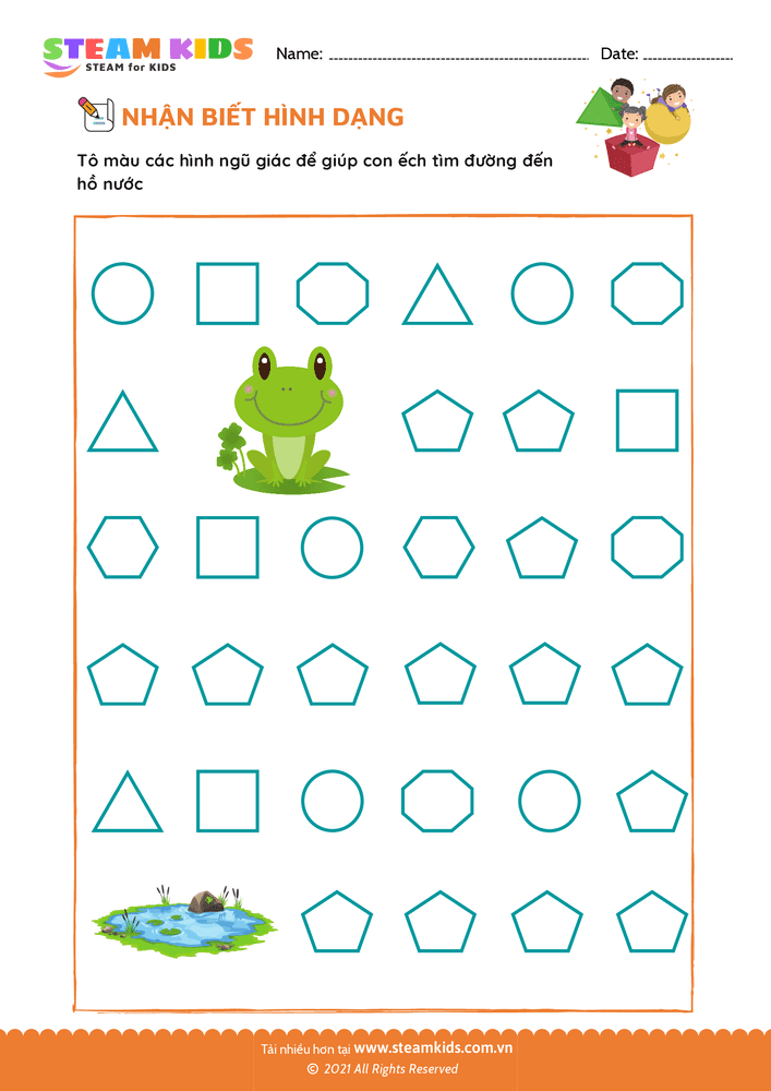 Nhận biết hình dạng - B20