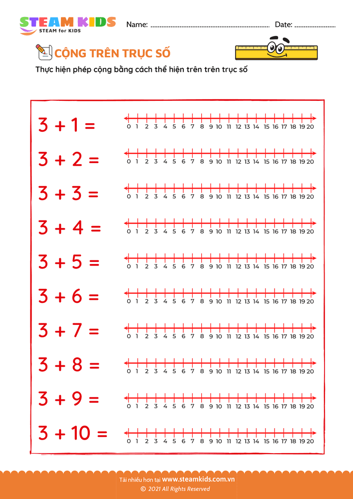 Cộng phạm vi 10 - B17
