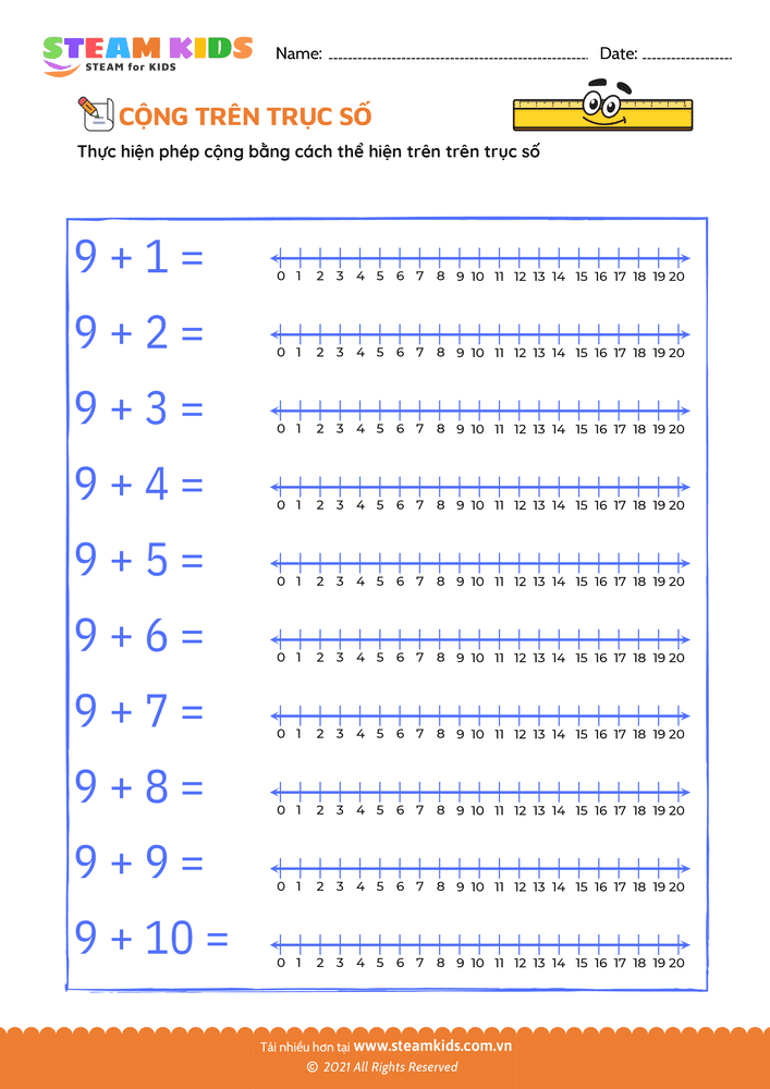 Cộng phạm vi 10 - B17