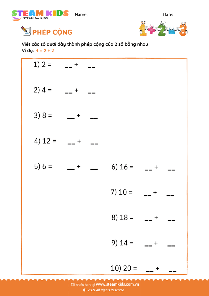 Cộng hai số giống nhau - B25