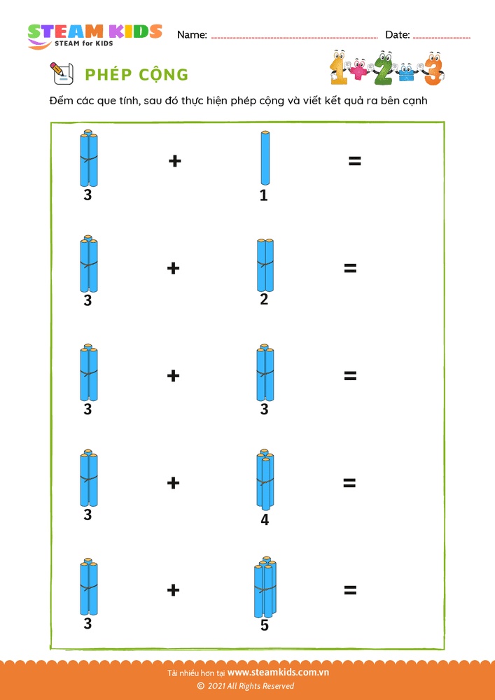 Cộng với que tính - B37