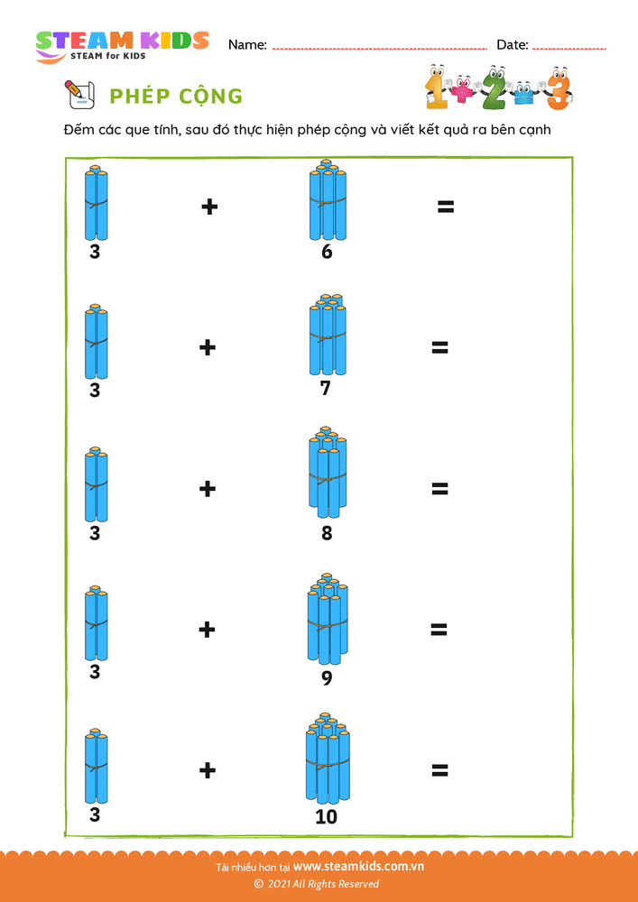 Cộng với que tính - B37