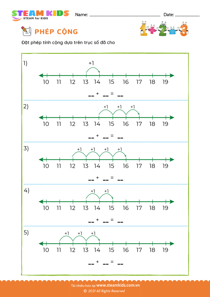 Đếm phạm vi 10 - B2