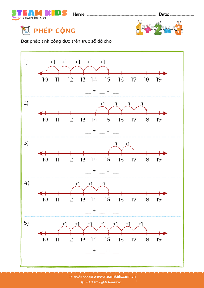 Đếm và cộng - B3
