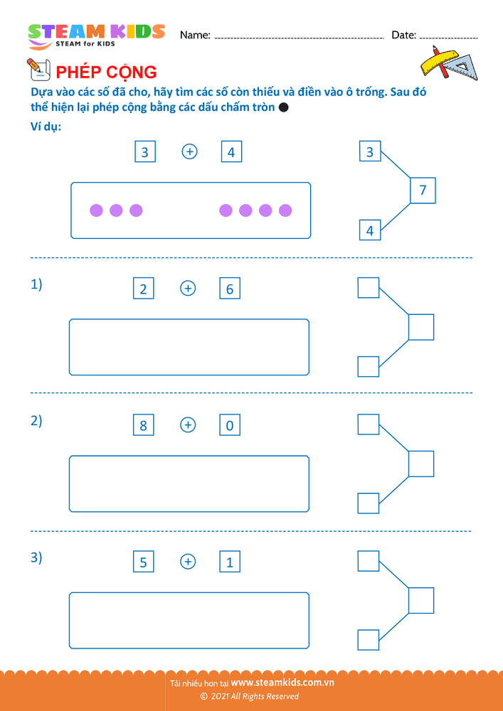 Tìm số còn thiếu - B35