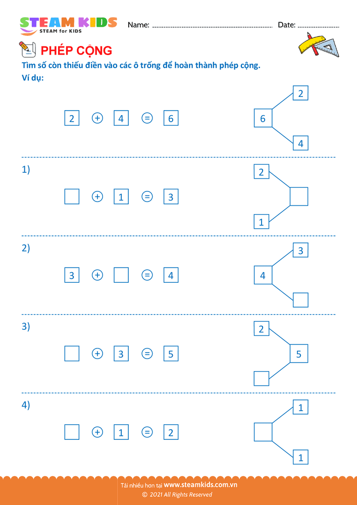 Tìm số còn thiếu - B59