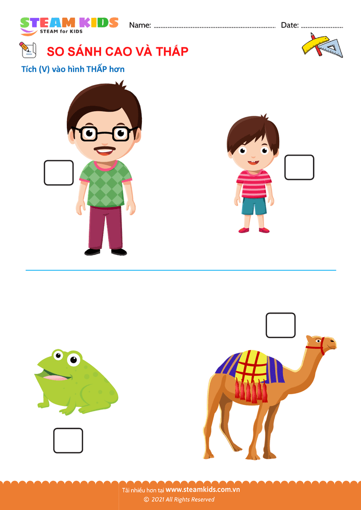 So sánh Cao - thấp - B20