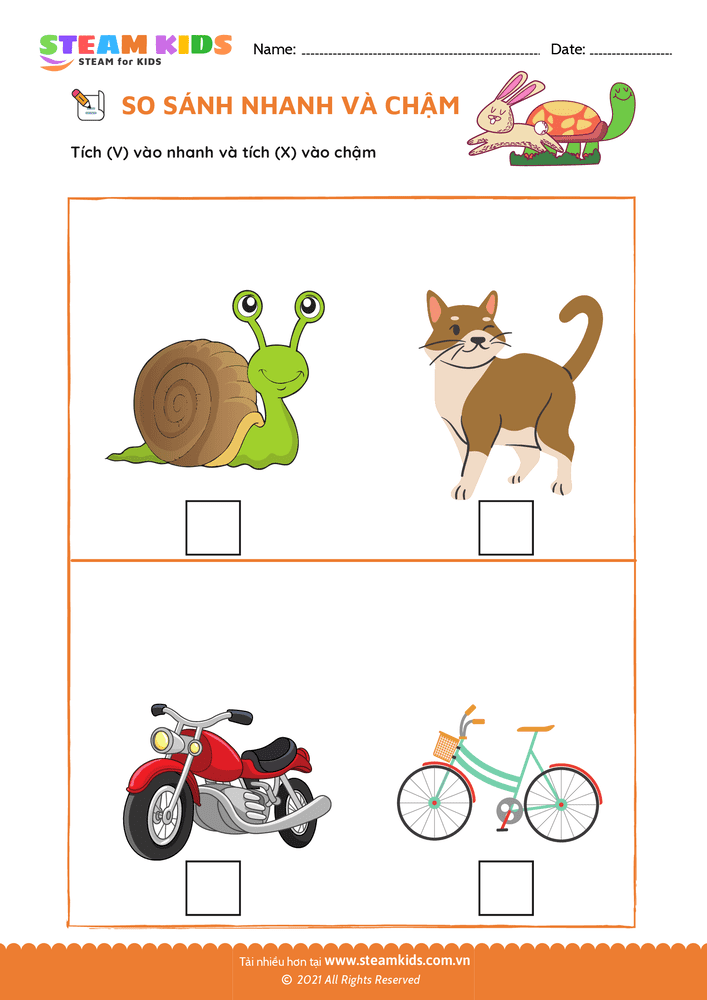 So sánh Nhanh - Chậm - B13