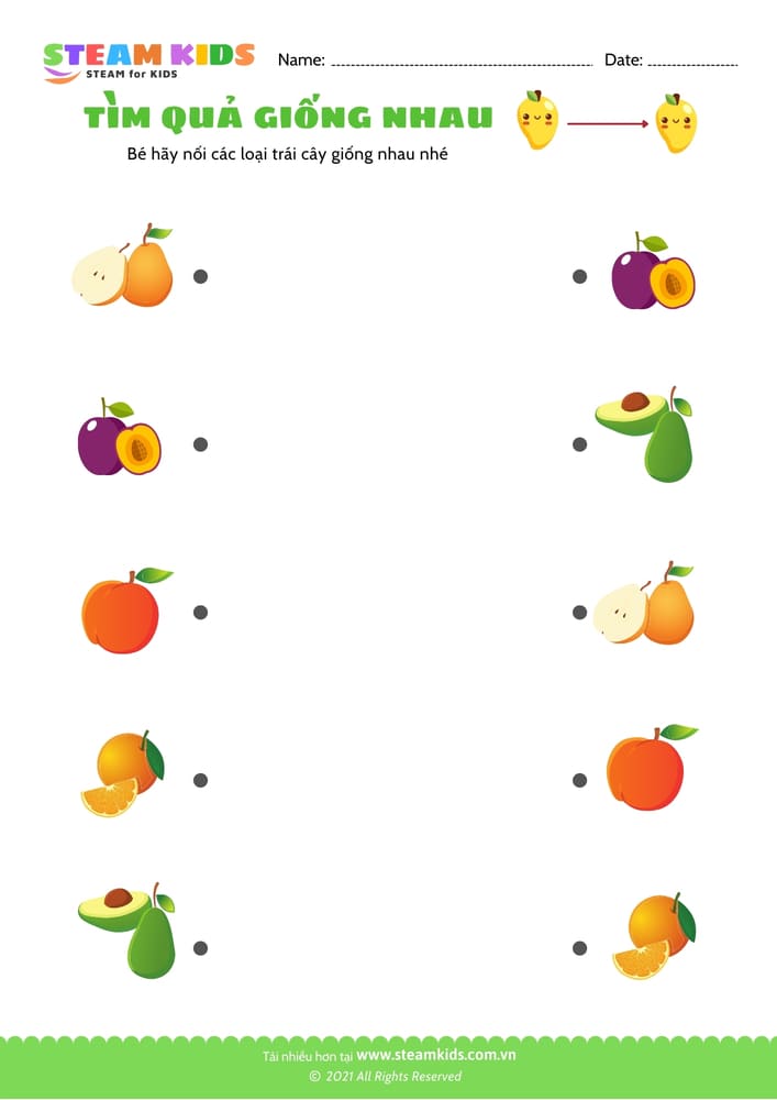 Tìm hình giống nhau - B5