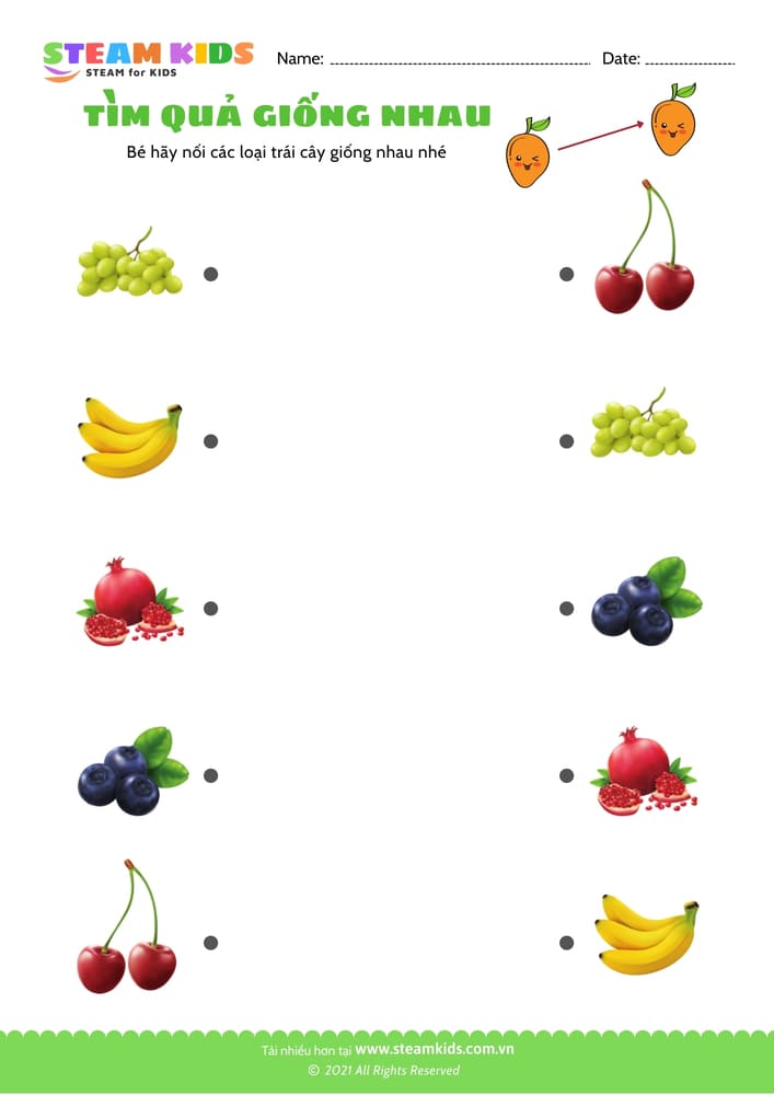 Tìm hình giống nhau - B5