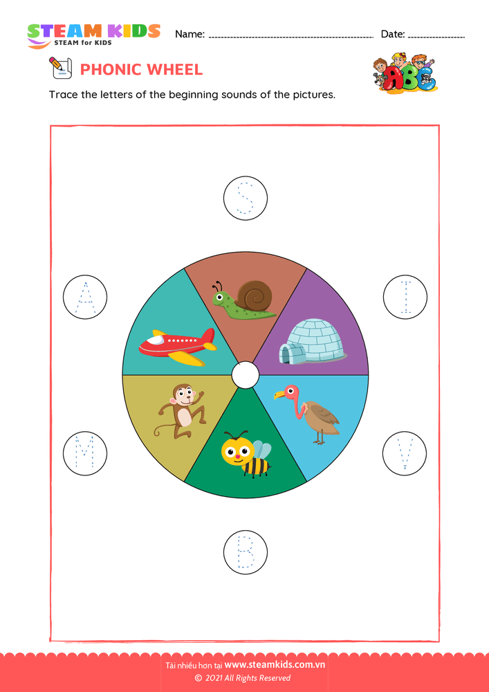 Bài tập tiếng anh - Phonic sound - B5