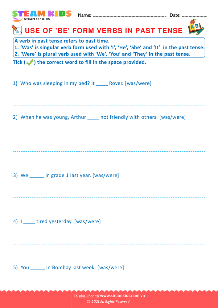 Bài tập tiếng anh - Use of verbs - B8