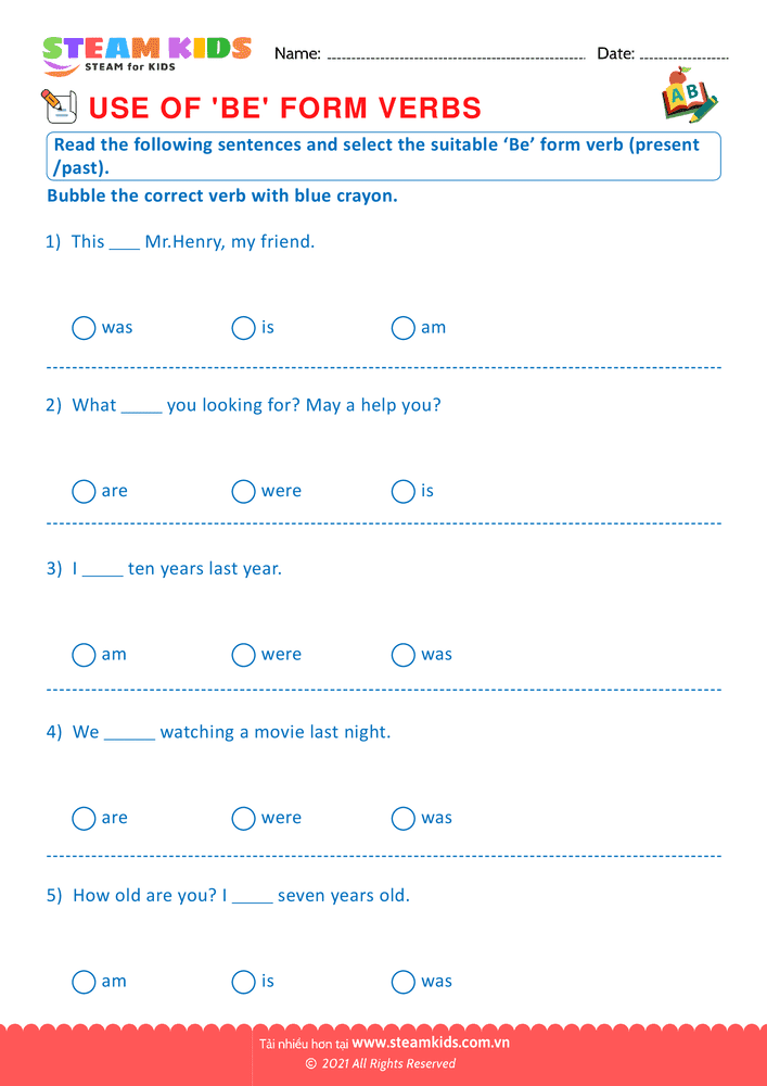 Bài tập tiếng anh - Use of verbs - B11